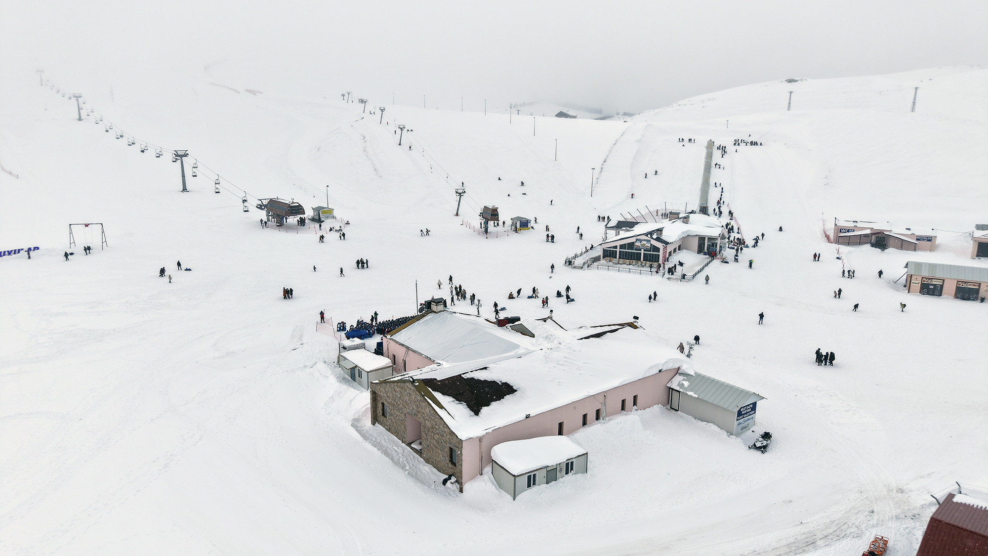 Akdeniz’in Kayak Merkezi Yedikuyular’a Yoğun İlgi Akdeniz’in incisi