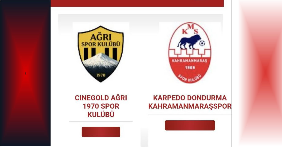 Ağrı 1970 Spor Taraftarlarına Şok: Kahramanmaraşspor Maçı Seyircisiz Oynanacak