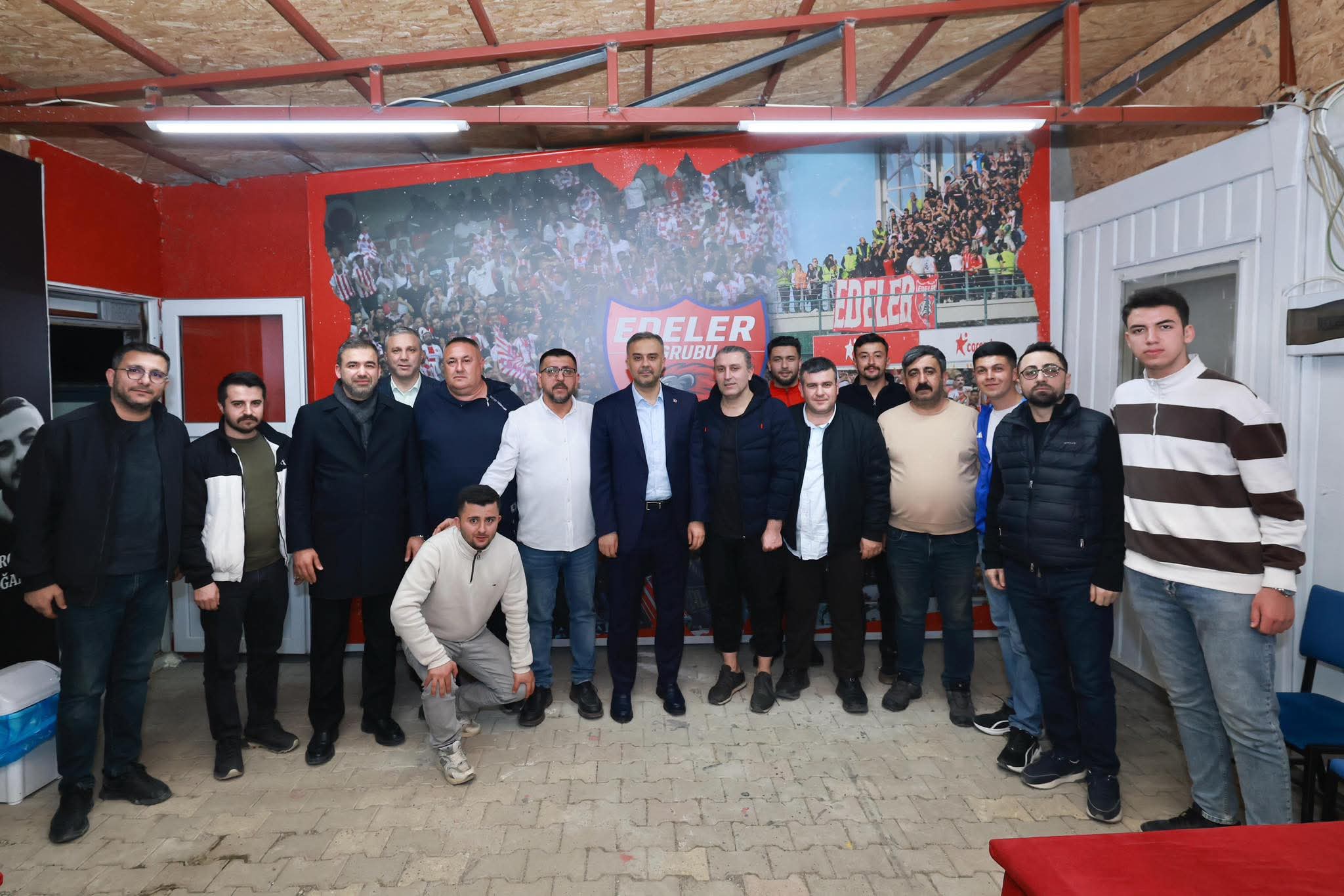 Başkan Hanifi Toptaş ; Edeler Grubu’nu ziyaret etti