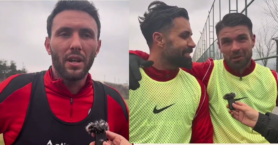 Kahramanmaraş İstiklalspor’da İlk Antrenmanlarına Çıkan Oyuncular İlk Röportajlarını da Verdi