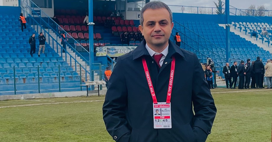 Kahramanmaraşlı Gözlemci Ali Karatutlu’ya TFF 2. Lig’de Batman’da Kritik Görev
