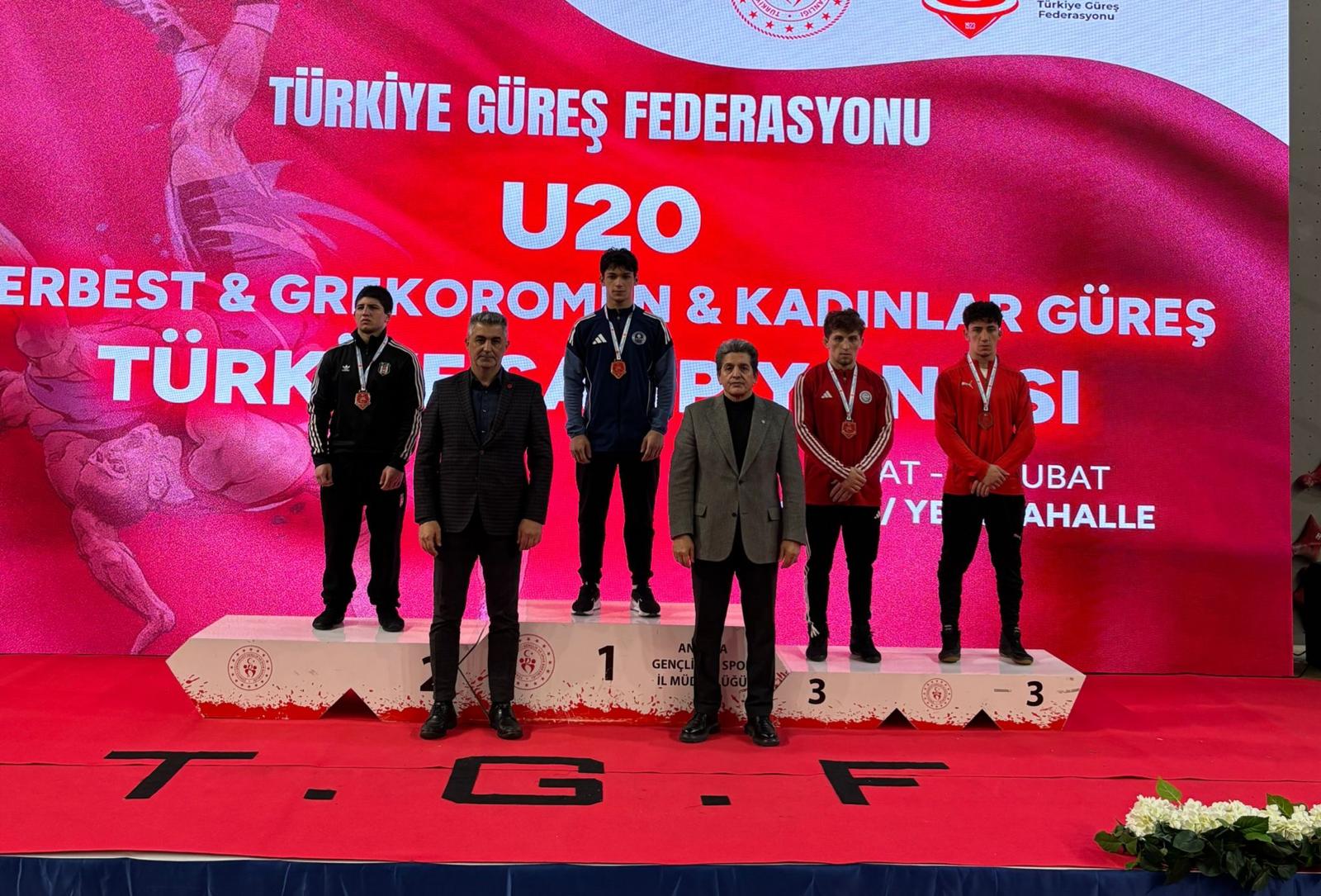 Kahramanmaraş Türkiye Olimpiyat Hazırlık Merkezi’den Türkiye U20 Serbest Güreş Şampiyonası’nda Tarihi Başarı
