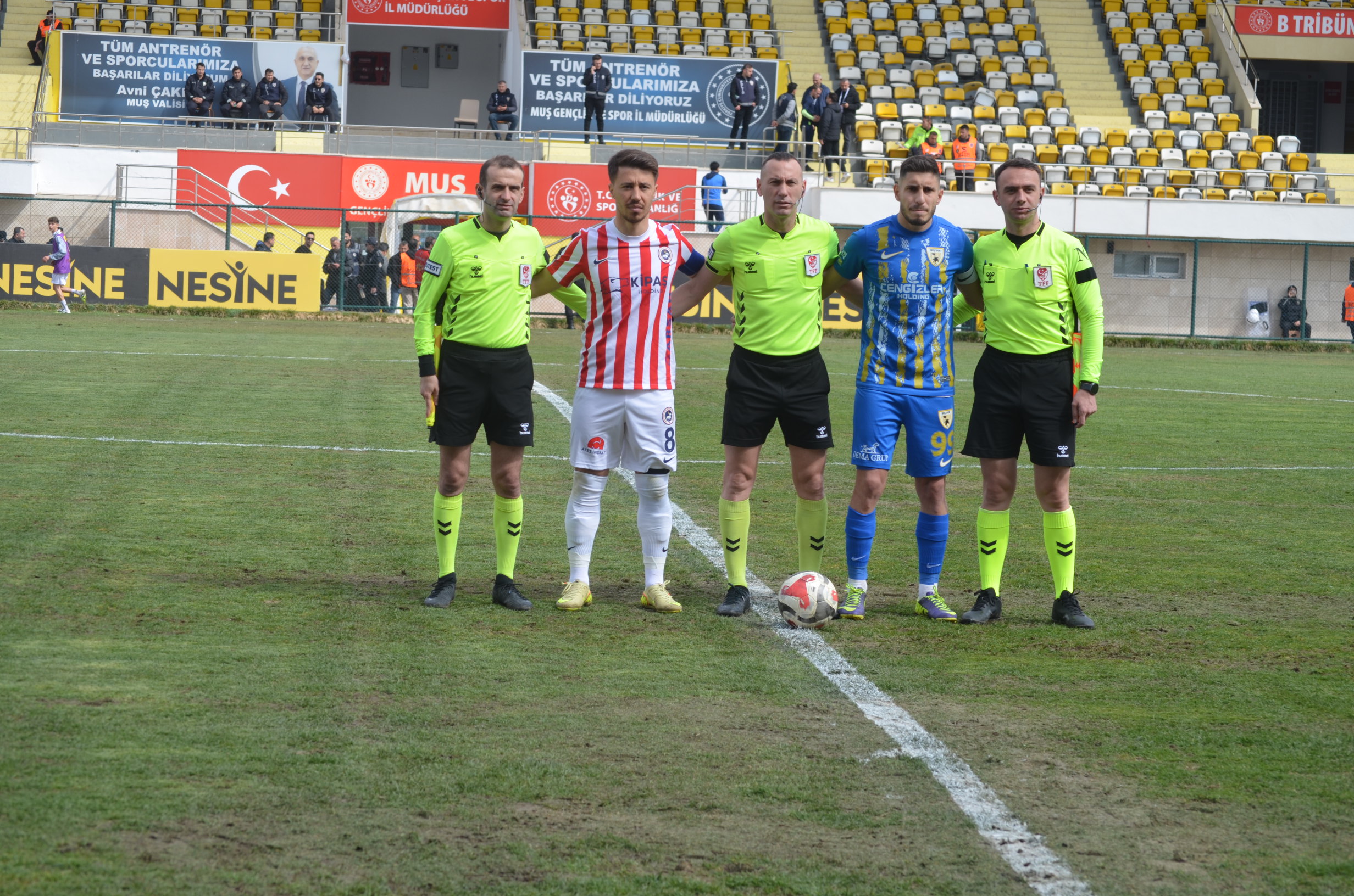 Muşspor – İstiklalspor Maçından Kareler