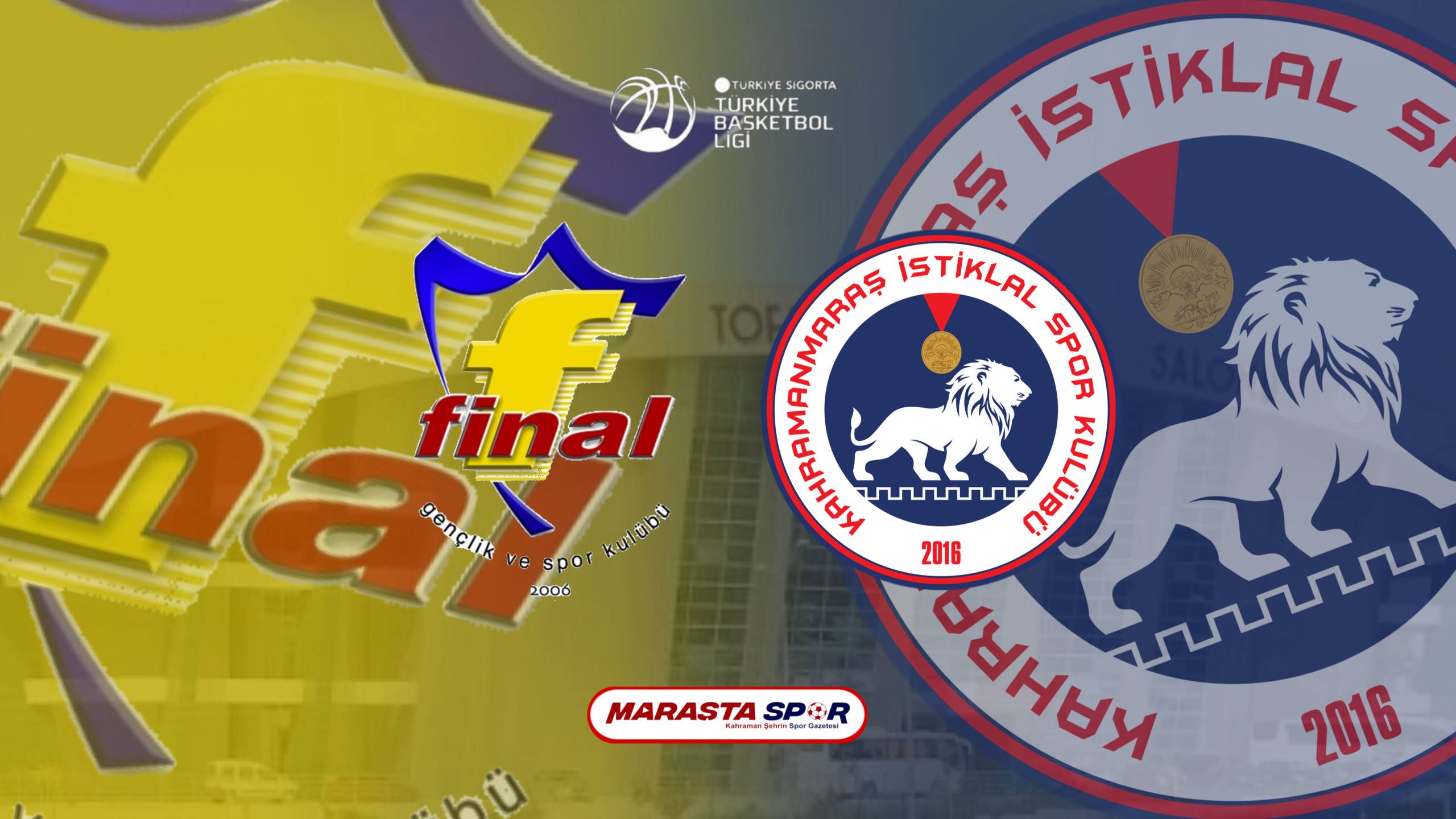 Kipaş Kahramanmaraş İstiklalspor Basketbol deplasmanda 2 sayıyla kaybetti