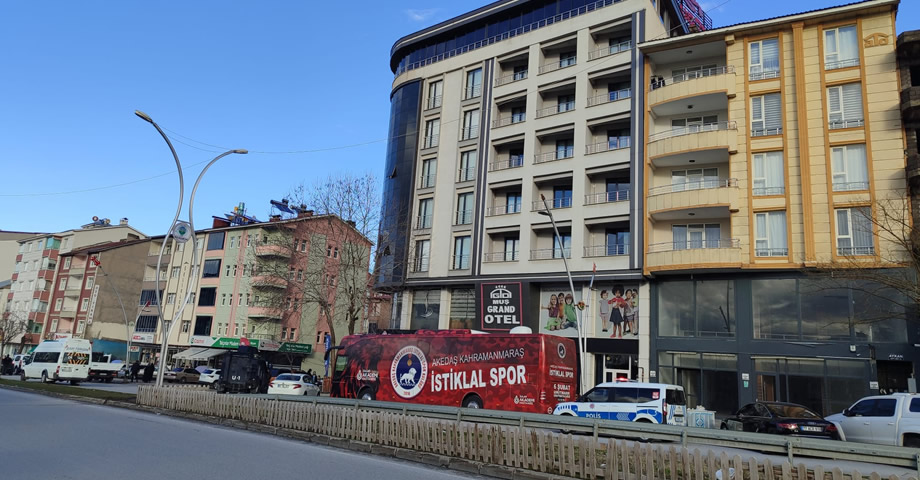 Kahramanmaraş İstiklalspor, Muş Deplasmanı Öncesi Konaklayacağı Otele Yerleşti