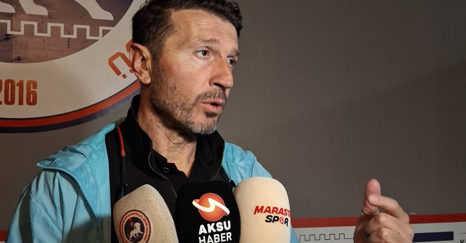 Kahramanmaraş İstiklalspor Teknik Direktörü Bayram Bektaş: “Tek Eksik Goldü”