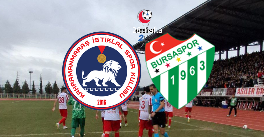 Kahramanmaraş İstiklalspor – Bursaspor Maçı Ne Zaman, Saat Kaçta ve Hangi Kanalda?