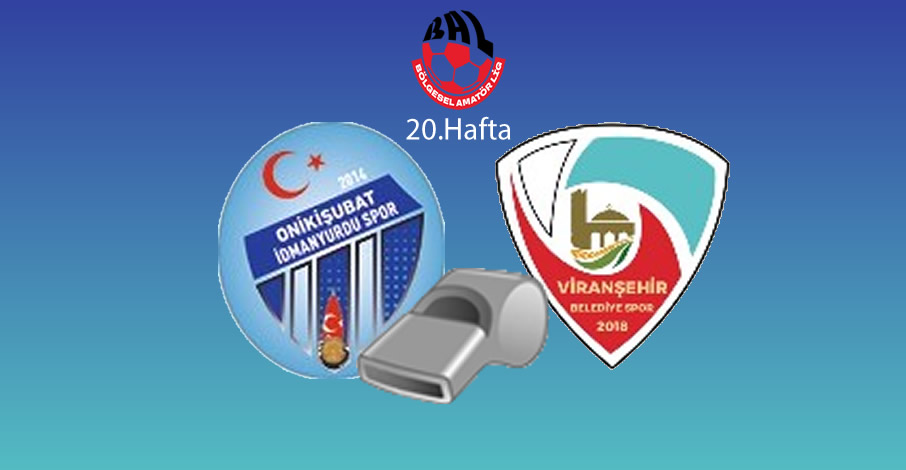 Onikişubat İdmanyurduspor – Viranşehir Belediyespor Maçının Hakemleri Açıklandı