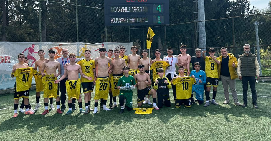 Tosyalıspor, U16 Türkiye Şampiyonası’na Galibiyetle Başladı