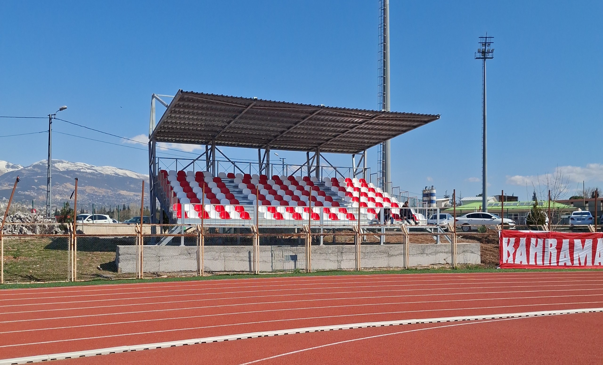 Kahramanmaraş’ta Deplasman Tribünü Tamamlandı: Bursaspor Maçıyla Hizmete Girecek