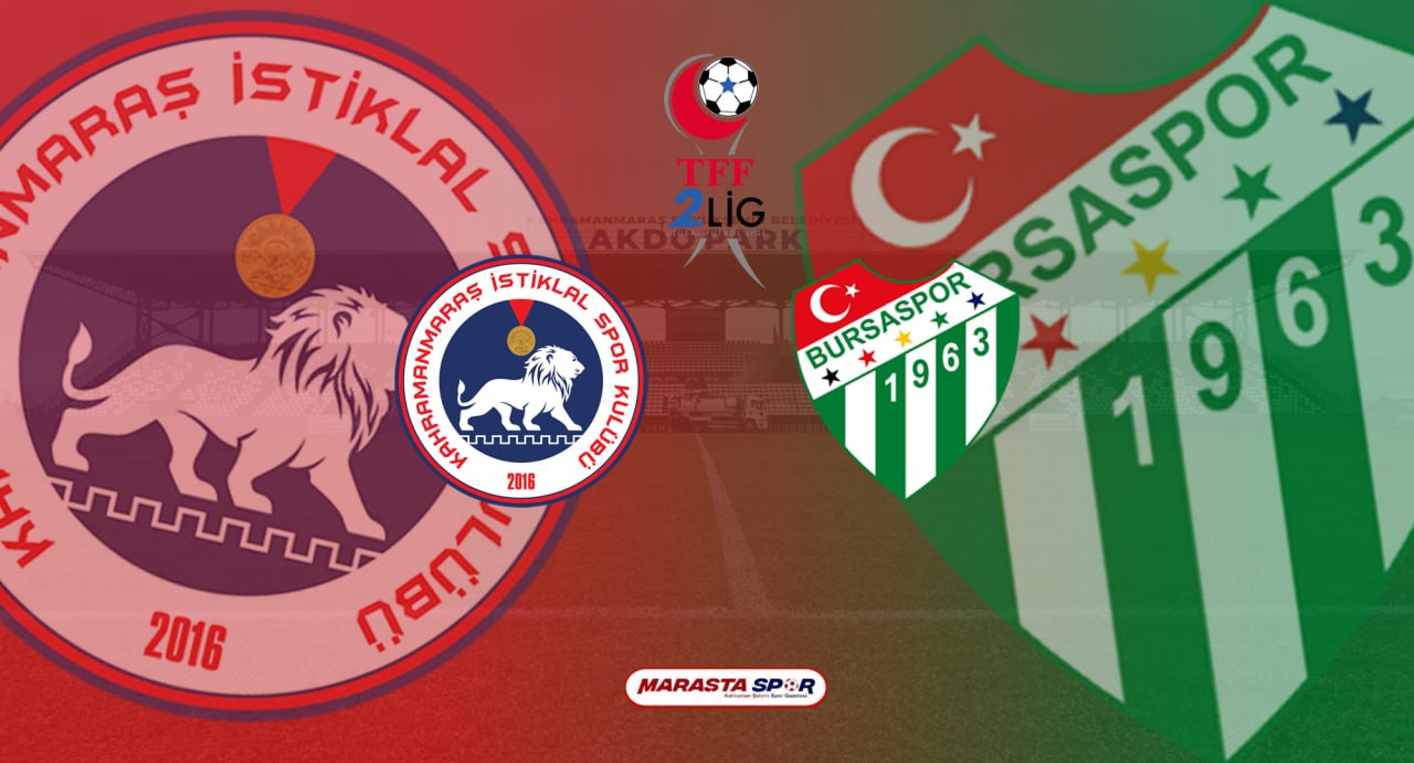Kahramanmaraş İstiklalspor – Bursaspor Canlı Anlatım