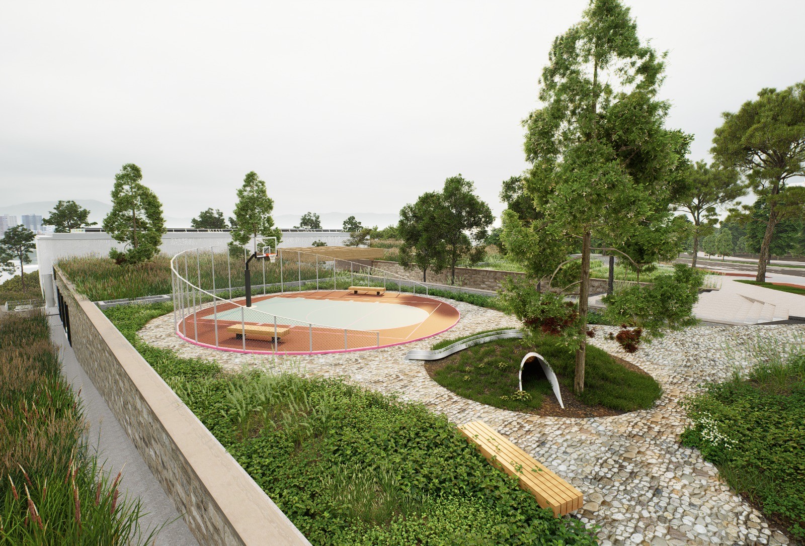 Kahramanmaraş’ın Yeni Nesil Gençlik ve Spor Kompleksi Hızla Yükseliyor