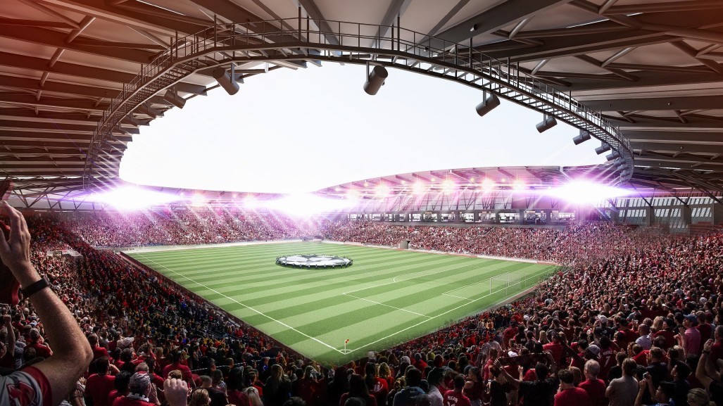 Kahramanmaraş 12 Şubat Stadyumu Hızla Yükseliyor