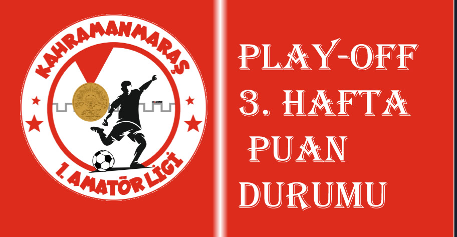 Kahramanmaraş’tan Bölgesel Amatör Lig’e Yükselen Takım Belli Oldu