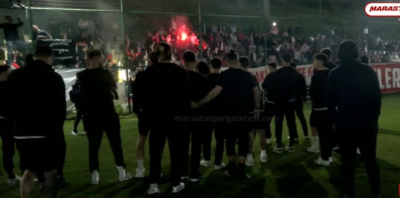 Edeler Grubu’ndan Meşaleli Destek: Play-Off Öncesi Şampiyonluk Ateşi Yakıldı