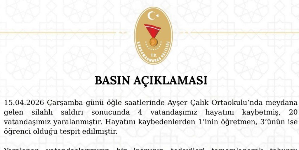 Ayser Çalık Ortaokulu’nda Yaşanan Olaya İlişkin Detaylar Paylaşıldı