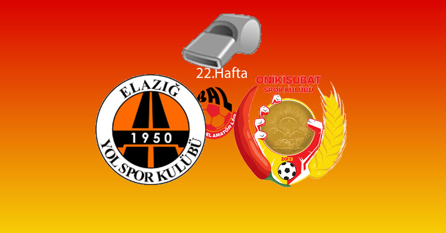 MHK, Elazığ Yolspor – Onikişubatspor Maçının Hakemlerini Açıkladı