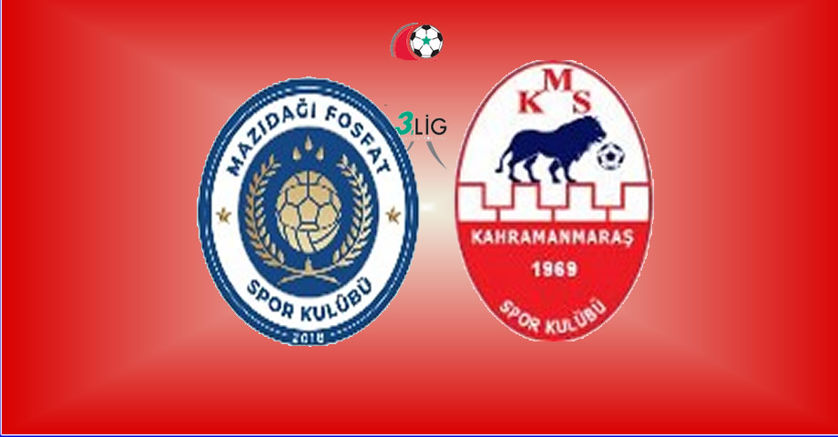 Mazıdağı Fosfat Spor – Kahramanmaraşspor Canlı