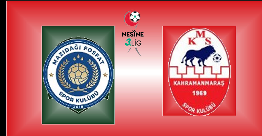 Mazıdağı Fosfatspor – Kahramanmaraşspor maçı ne zaman, saat kaçta, hangi kanalda?
