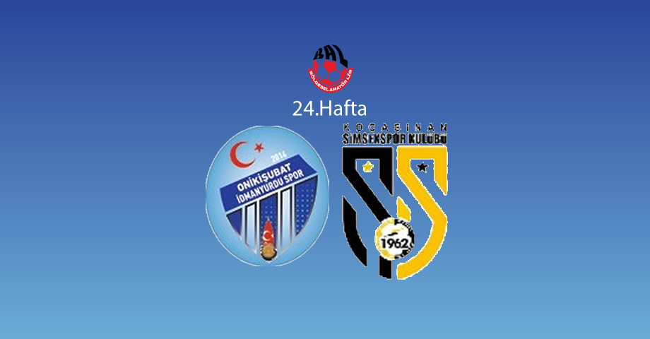 Onikişubat İdmanyurduspor, Kocasinan Şimşekspor Deplasmanında