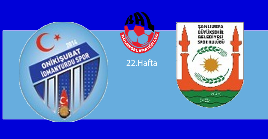 Onikişubat İdmanyurduspor – Şanlıurfa BŞB