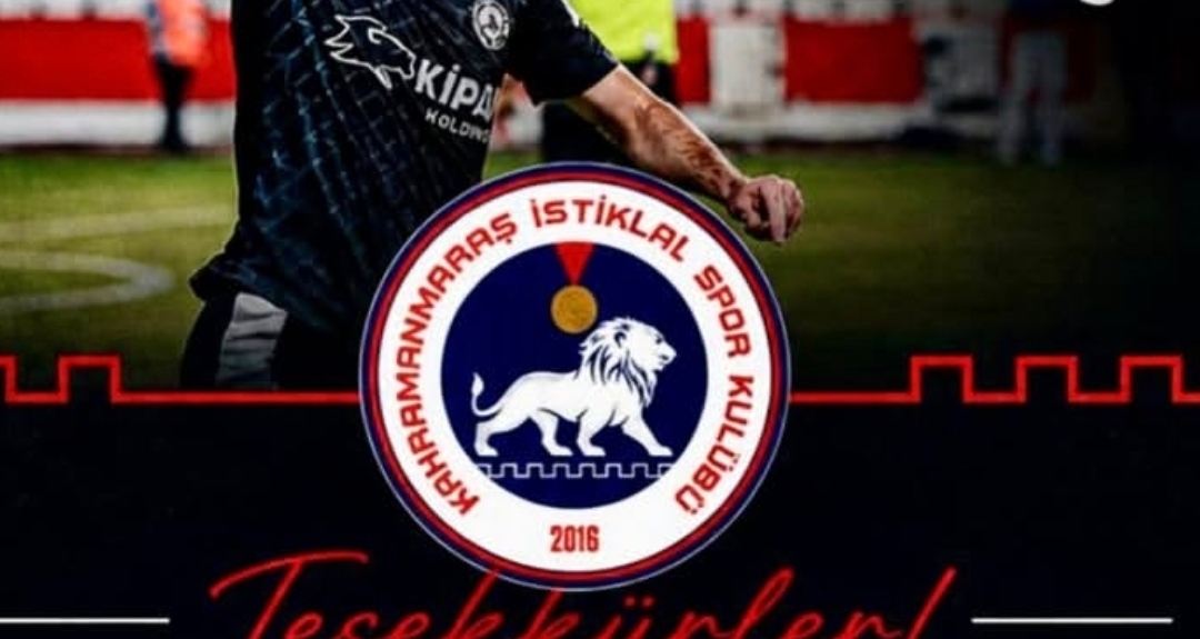 Kahramanmaraş İstiklalspor’da Bir Ayrılık Daha: Alihan Tunçer’den Veda Mesajı