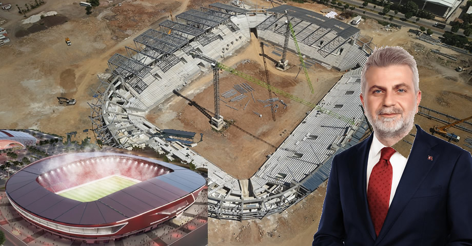 Kahramanmaraş Stadyumu Adım Adım Tamamlanıyor