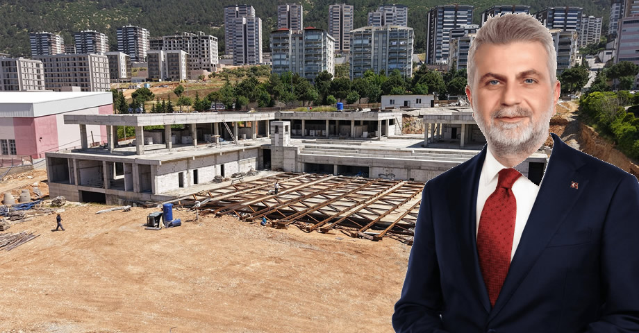 Türkiye’ye Örnek Olacak Kahramanmaraş Gençlik ve Spor Merkezi Yükseliyor