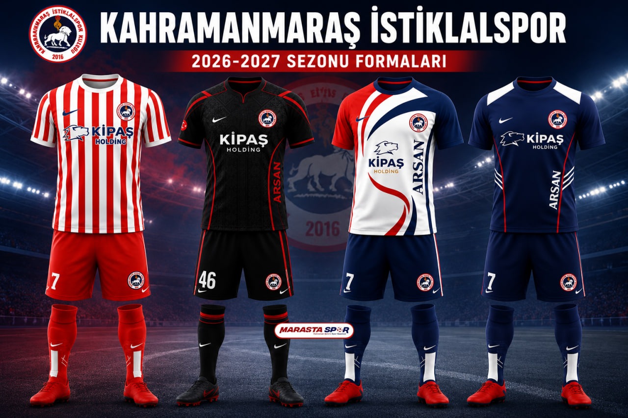 Kahramanmaraş İstiklalspor Yeni Sezon Formalarını Tanıttı