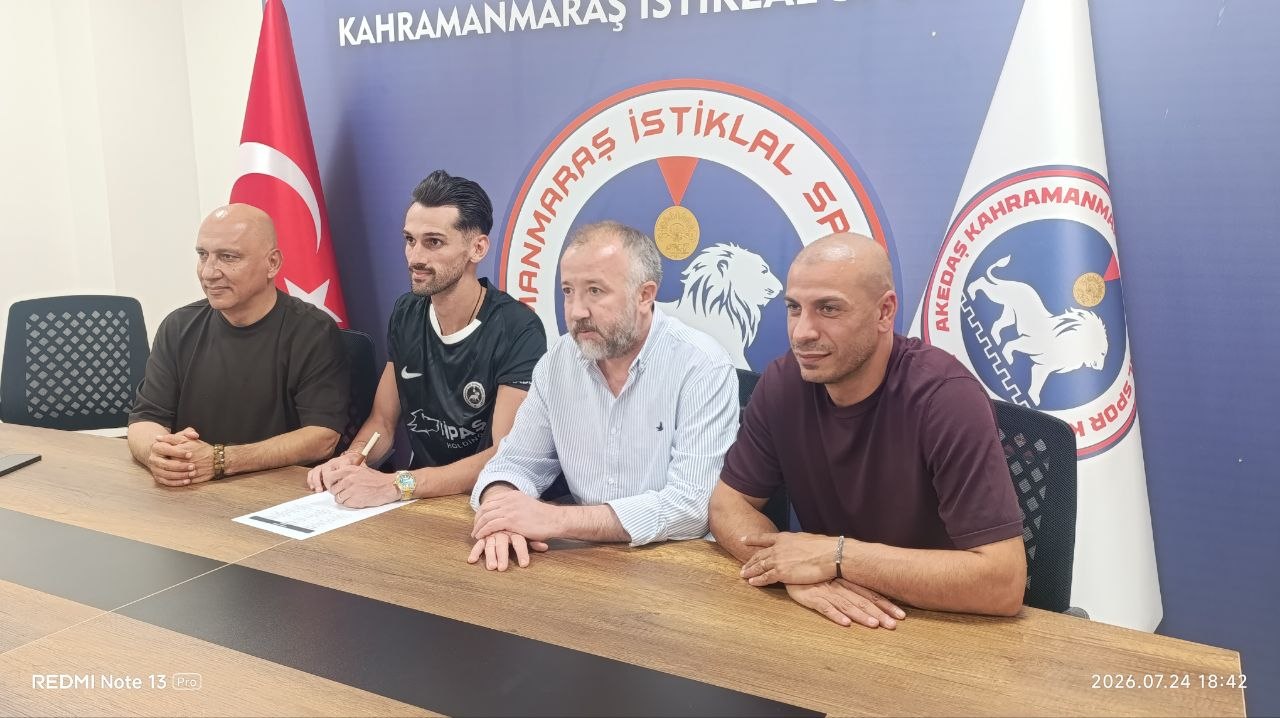 Beşiktaş Altyapısında Yetişen Stoper Alpay Çelebi, Kahramanmaraş İstiklalspor’a Transfer Oldu