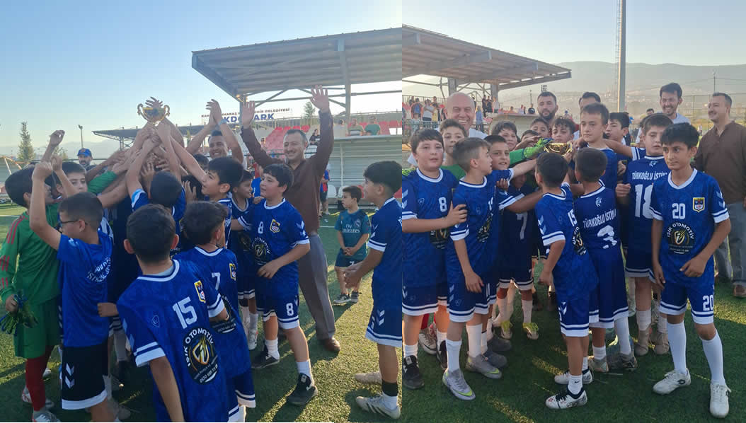 Kahramanmaraş U11 Ligi Şampiyonu Türkoğlu İstiklalgücüspor Oldu