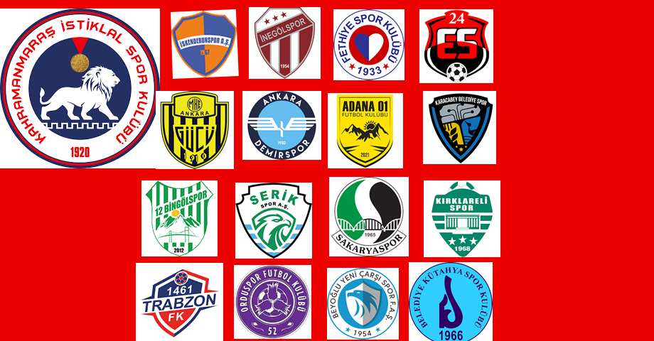 2026-2027 2. Lig Fikstürü Bugün Çekiliyor! İşte Kahramanmaraş İstiklalspor’un Kırmızı Grup’taki Rakipleri