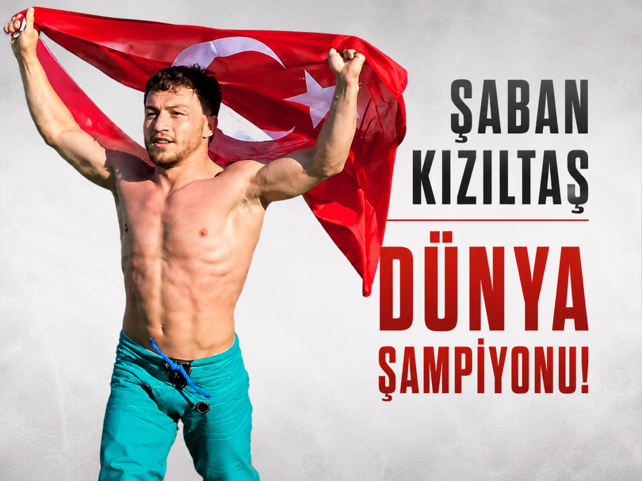 Şaban Kızıltaş Dünya Şampiyonu!