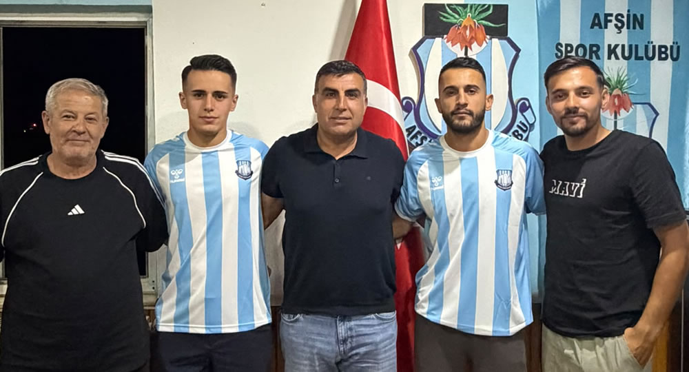 Afşinspor’dan Çifte Takviye: Muhammet Kadir Arslan ve Ali Çam Mavi-Beyazlı Formayı Giyecek