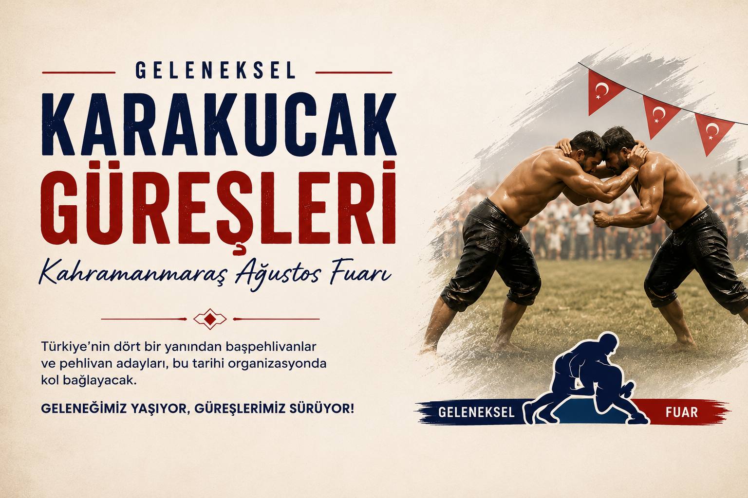 Geleneksel Karakucak Güreşleri 22 Ağustos’ta! Geleneksel Karakucak Güreşleri’nde Ödüller Açıklandı