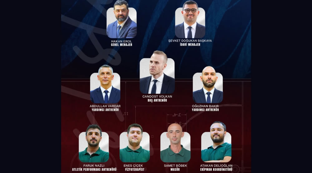 KİPAŞ İstiklal Basketbol, 2026-2027 sezonunda görev yapacak teknik ve idari kadrosunu açıkladı.