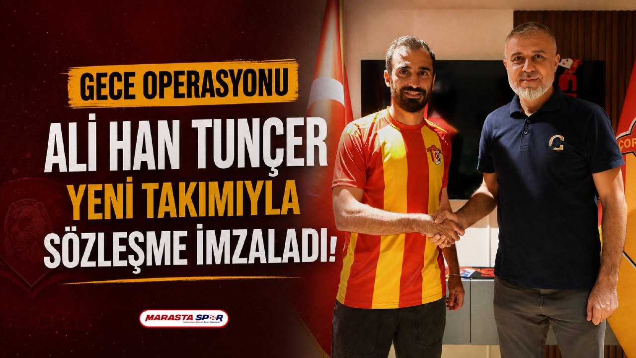 2. Lig Ekipleri Arasında “Biz Aldık” Denilen Ali Han Tunçer Yeni Takımıyla Sözleşme İmzaladı!