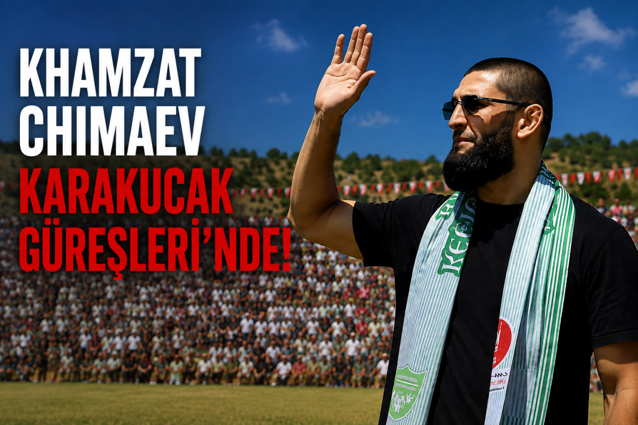 Khamzat Chimaev Karakucak Güreşleri’nde! Er Meydanı’nda Halkı Selamladı