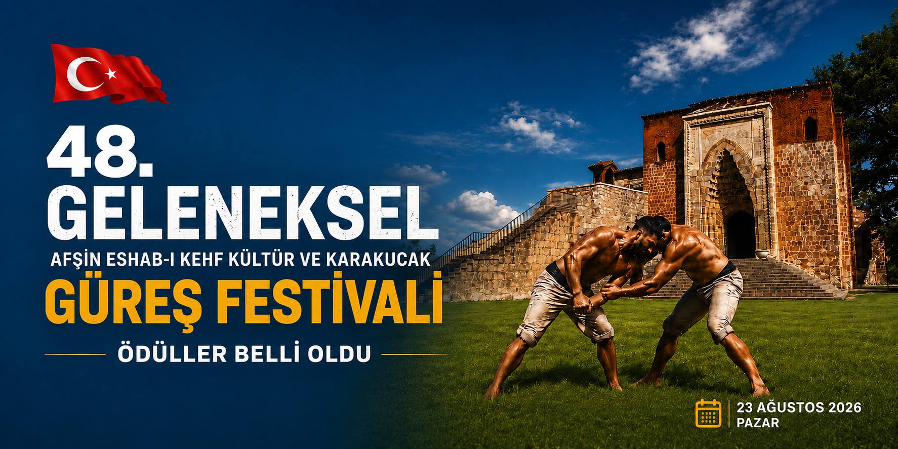 48. Geleneksel Afşin Karakucak Güreş Festivali’nde Ödüller Belli Oldu