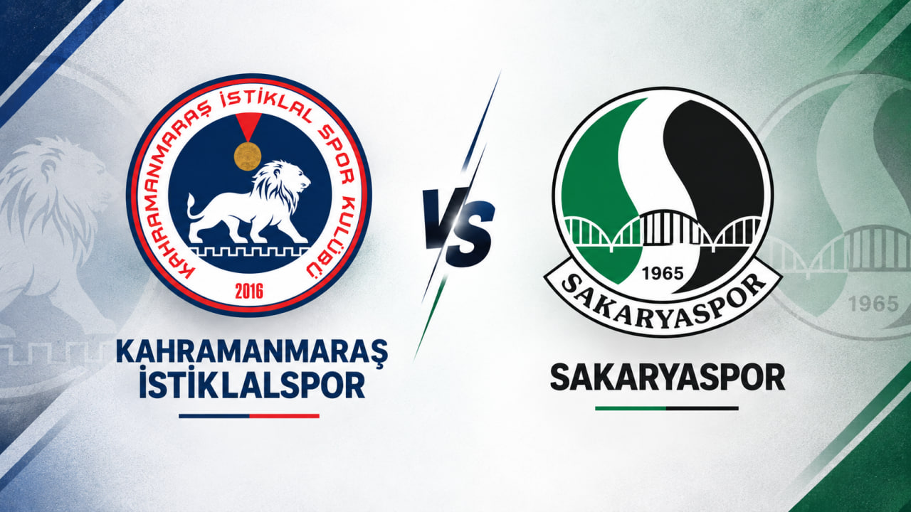 Kahramanmaraş İstiklalspor-Sakaryaspor maçının tarihi ve saati belli oldu