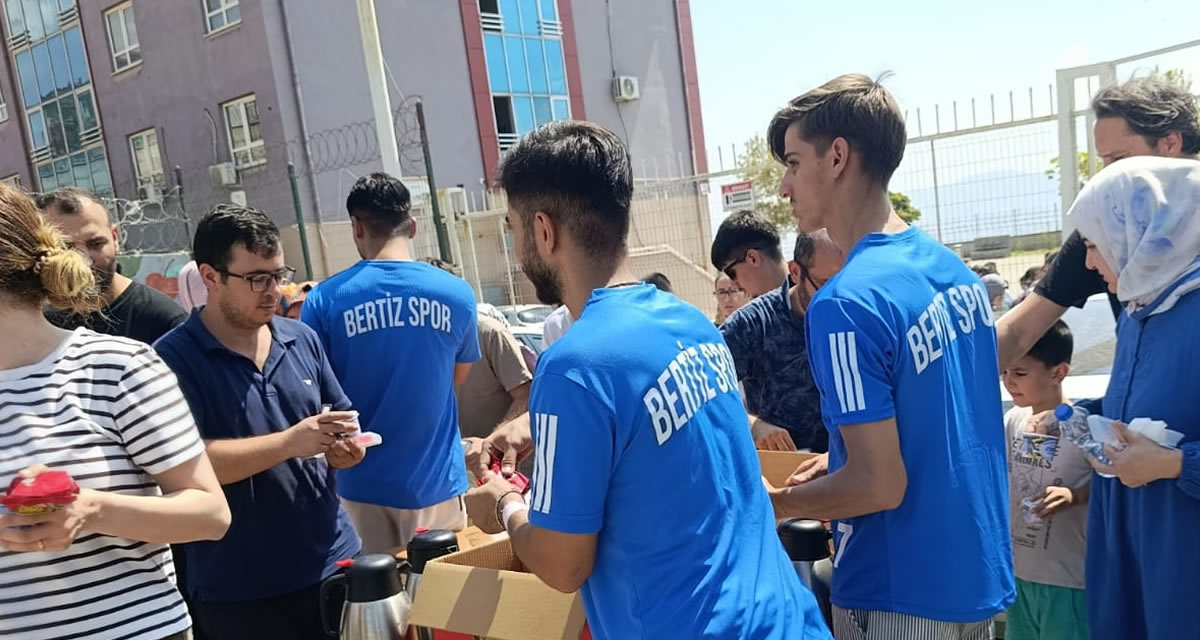 Bertizspor’dan Alkışlanacak Hareket!