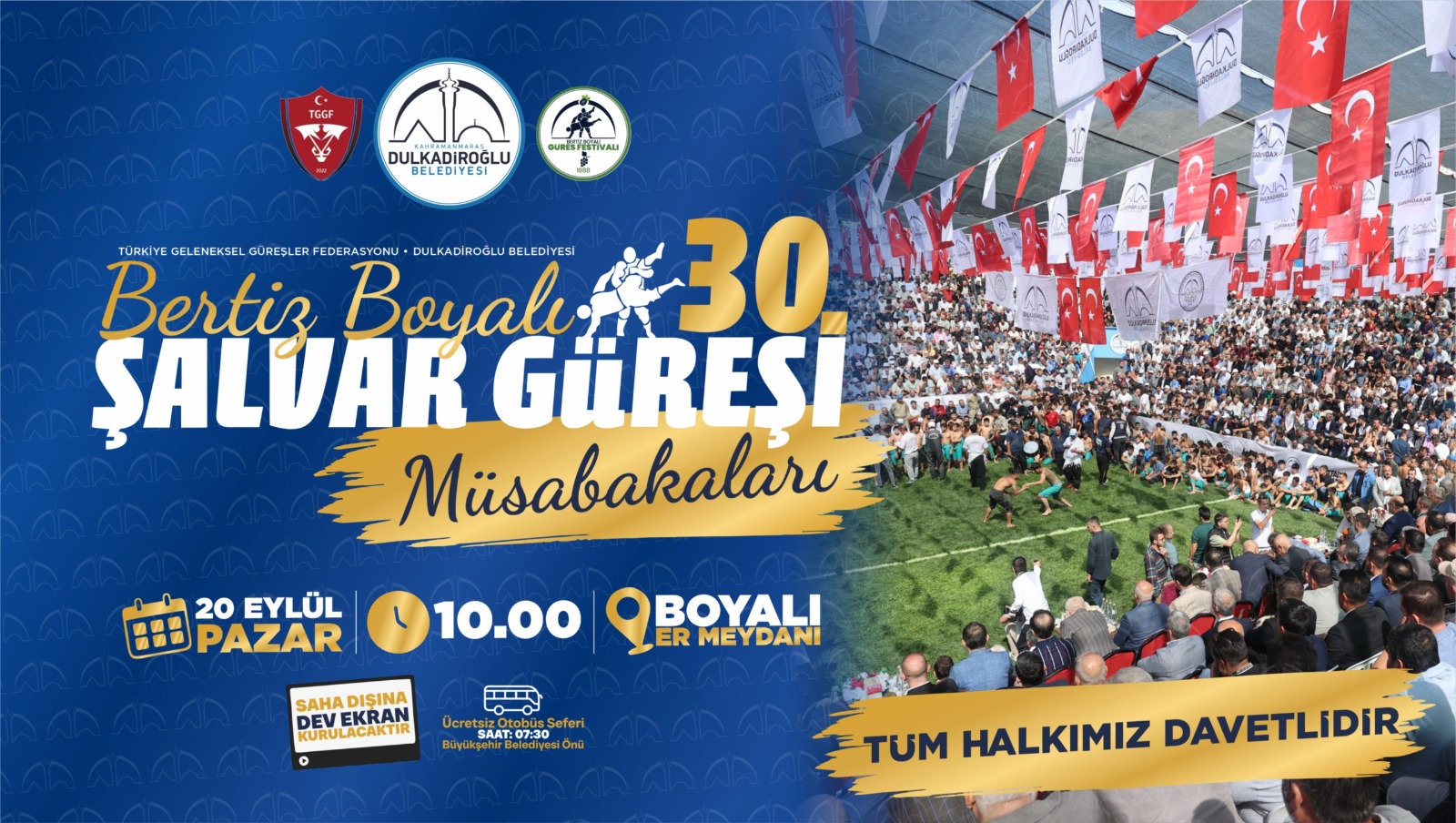 Boyalı Güreş Haftası Başlıyor: 30. Bertiz Boyalı Şalvar Güreşleri İçin Geri Sayım