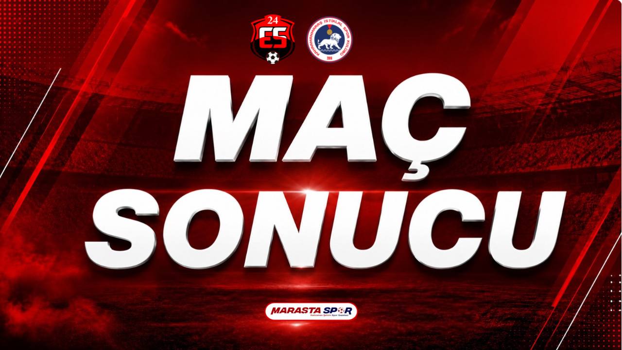Kahramanmaraş İstiklalspor Erzincan Deplasmanından 1 Puanla Döndü