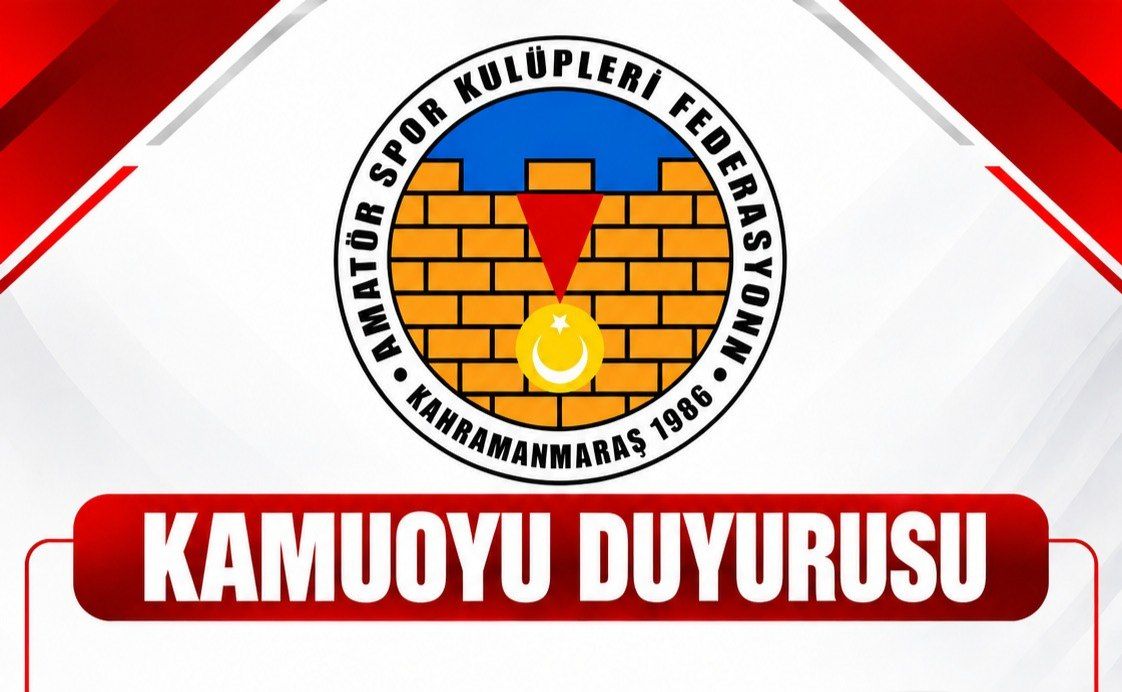 Kahramanmaraş ASKF’den Kulüp Tescilleriyle İlgili Açıklama