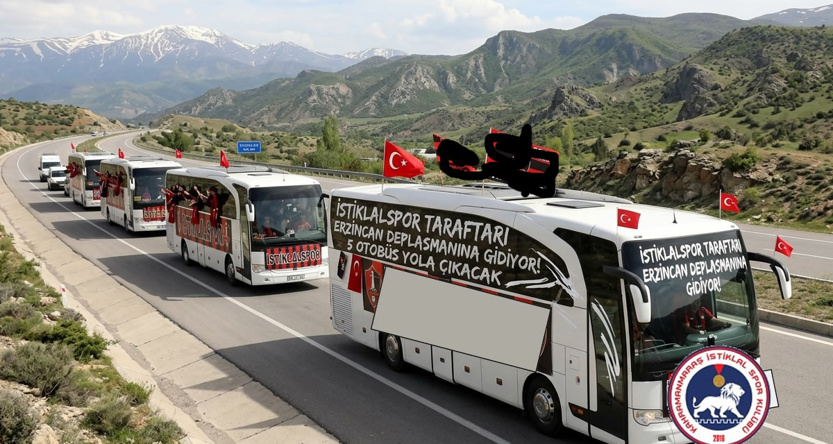 İstiklalspor Taraftarı Erzincan Deplasmanına Gidiyor! 5 Otobüs Yola Çıkacak,