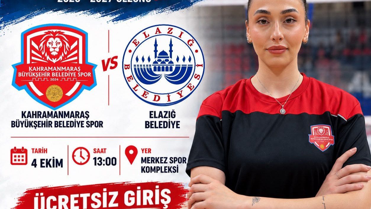 Kahramanmaraş Büyükşehir’in Sultanları, Elazığ Belediye Spor’u Konuk Edecek