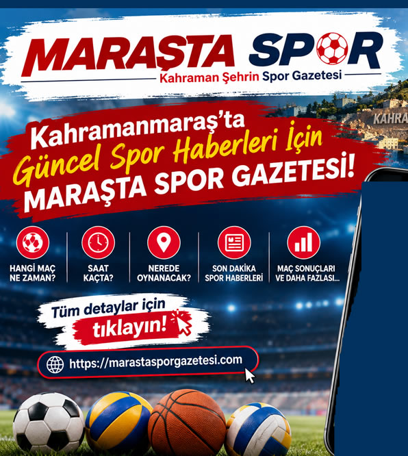 Kahramanmaraş’taki tüm spor gelişmelerinden anında haberdar olun!
