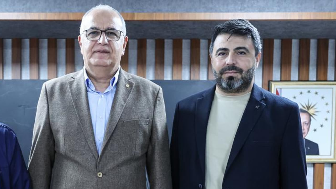 Ökkeş Alper Erşahan’dan TVF Başkanı Mehmet Akif Üstündağ’a Ziyaret