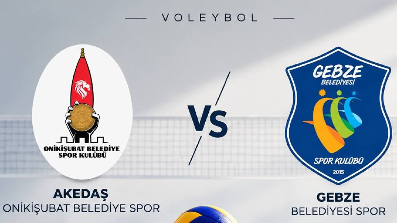 Onikişubat Belediyespor – Gebze Belediyesi Spor Maçı Canlı Anlatım