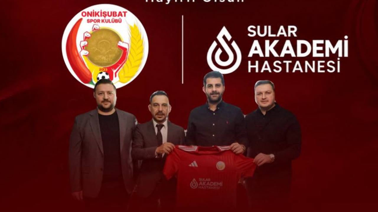 Onikişubatspor’dan Sular Hastanesi ile Sağlık Sponsorluk Anlaşması